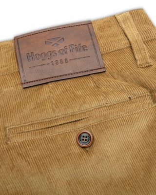 Hoggs of Fife Cairnie Comfort Stretch Cord Trouser - Harvest
