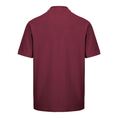 Hoggs Of Fife Largs Cotton Polo Shirt - Bordeaux