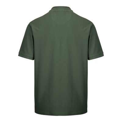 Hoggs Of Fife Largs Cotton Polo Shirt - Bottle Green