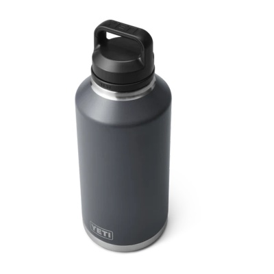 Yeti Rambler 64oz (1.9L) Bottle Chug - Charcoal