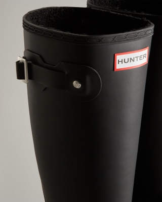 Hunter Women's Tall Insulated Wellington Boot - Black