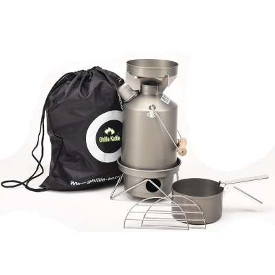 Ghillie Kettle Explorer and Cook Kit - Hard Anodised