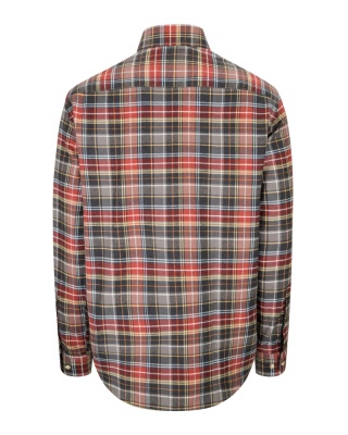 Hoggs of Fife Pitlochry Flannel Shirt - Chestnut Check